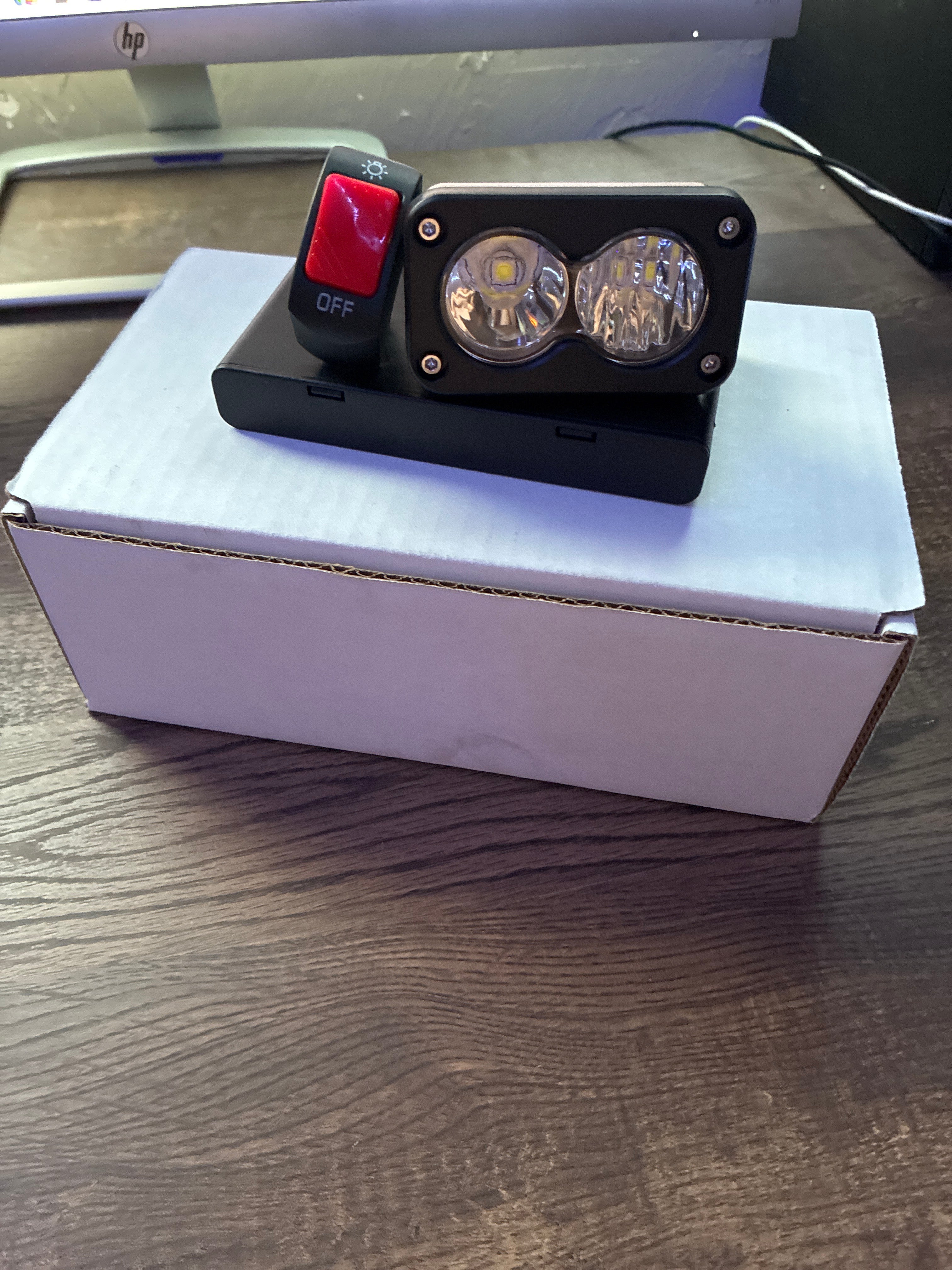 Battery Powered Baja Head Light