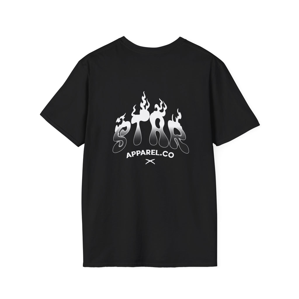 Adult StarApparel Black T-shirt