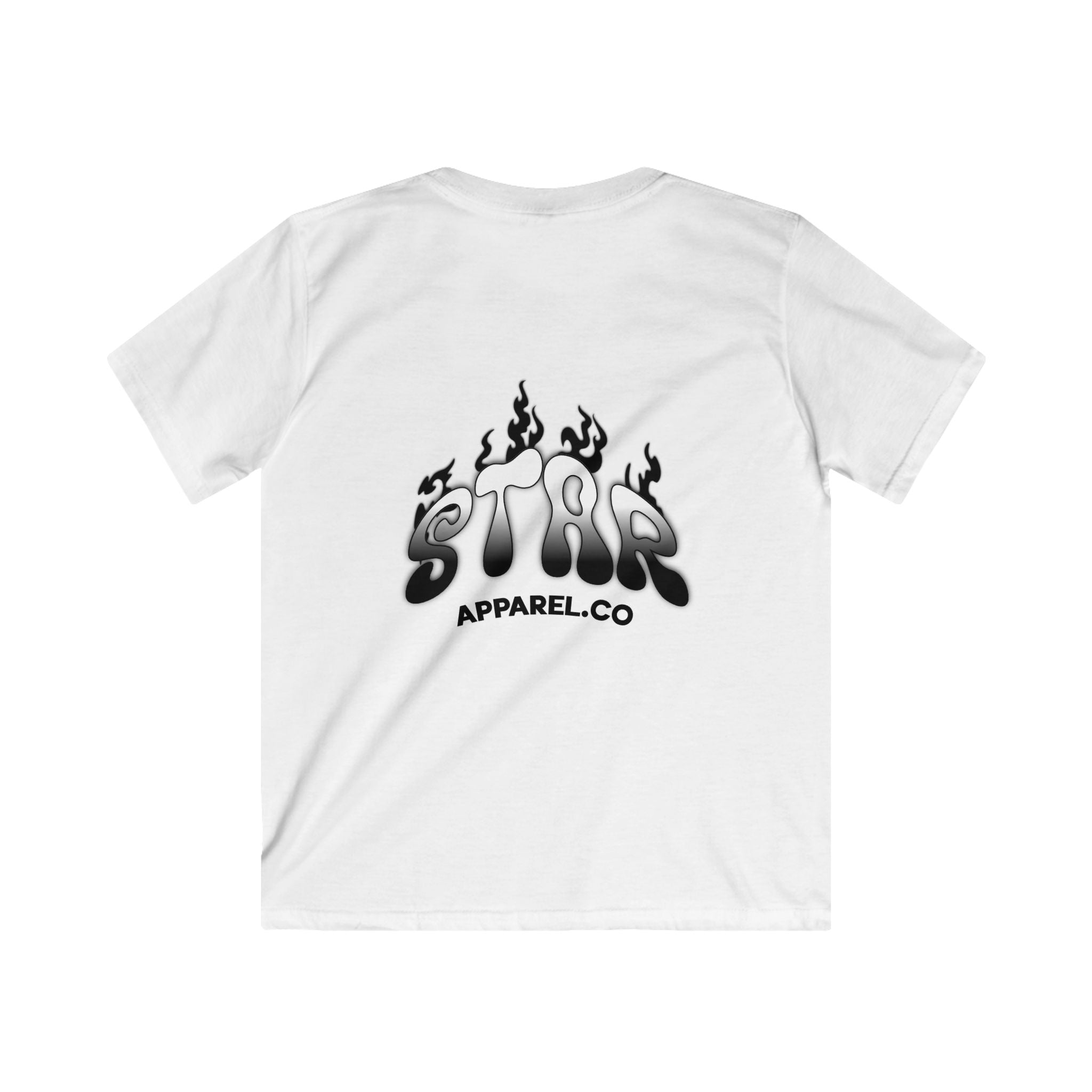 Youth StarApparel White T-shirt